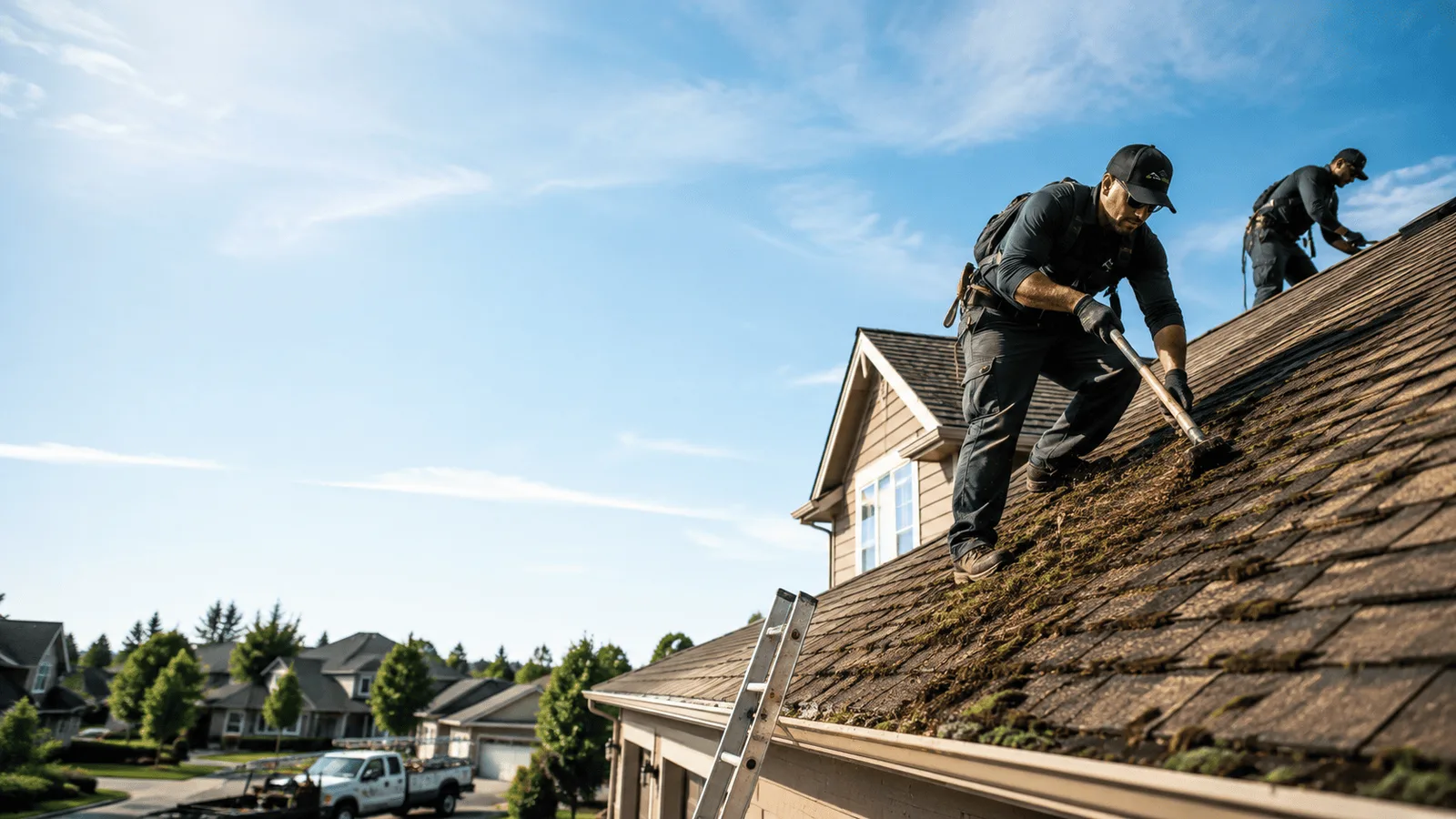 Roof Moss Removal in Winfield, TX near me